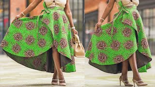 How to Sew a Circle Wrap Skirt Tutorial