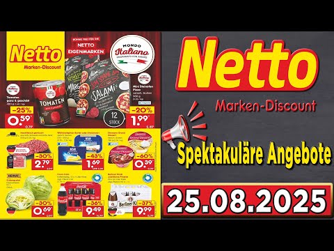 NETTO Prospekt Diese Woche – Gültig von 25.08.2025 -  Angebote werbung #netto #prospekt #angebote
