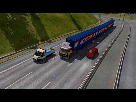 ETS2 Liaz vs Multiple (dolly) Trailers v 1.0 by BRANTAS