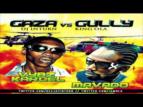 GAZA versus GULLY [Reggae/Dancehall Mixtape] 2011 via @KINGOLA