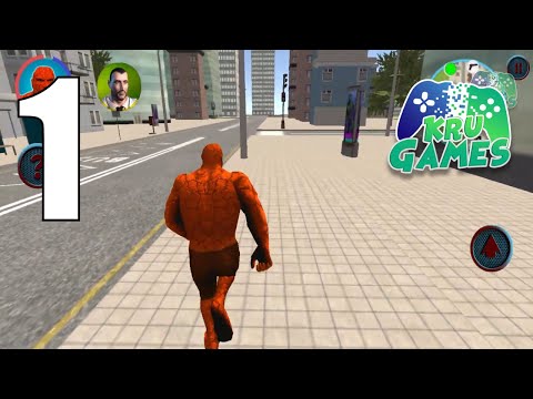 Fantastic Stone Giant Superhero Gangster Crime Gameplay Walkthrough #1 (Android, IOS)