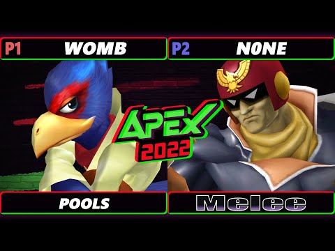 Apex 2022 - Womb (Falco) Vs. n0ne (Captain Falcon) SSBM Melee Tournament