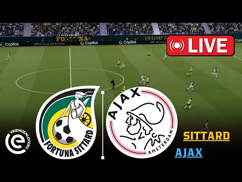 🔴 LIVE | Fortuna Sittard vs Ajax | Eredivisie 2025 | Ultra Realistic Football Simulation