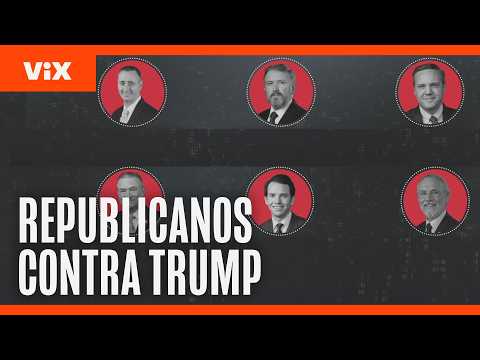 Seis congresistas republicanos se rebelan contra estrategia de Donald Trump: ¿Cuál es el motivo?