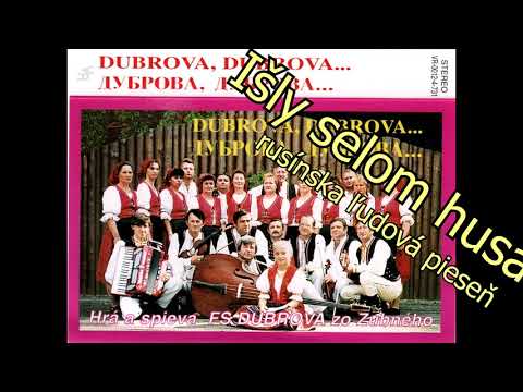 DUBROVA, Išly selom husare, rusínska pieseň + text, ruthenian rusyn song, štúdio