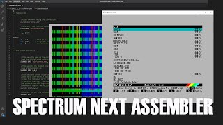 Spectrum Next Assembler - setup and writing Z80 Code