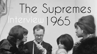 The Supremes at Grand Gala du Disque - Interview October, 1965 [Rare Snippet]