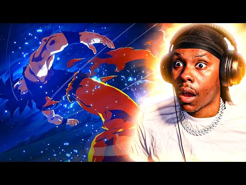 Reacting to ALL Dragon Ball Fighter Z DRAMATIC FINISHES!