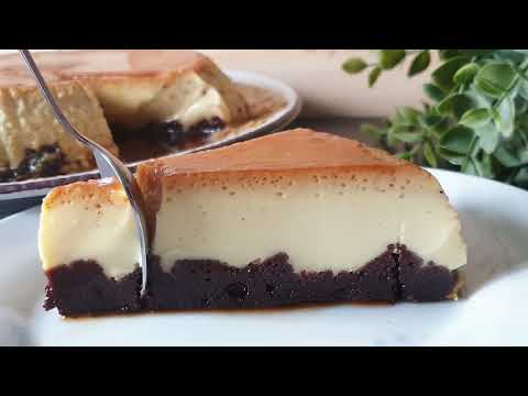 Chocoflan - easy recipe | Kodrit Kadir | Prajitura cu crema de zahar ars | Deyu's Delights