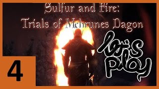Skyrim Quest mod Sulfur and Fire: Trial of Mehrunes Dagon - i'm literally on FIRE