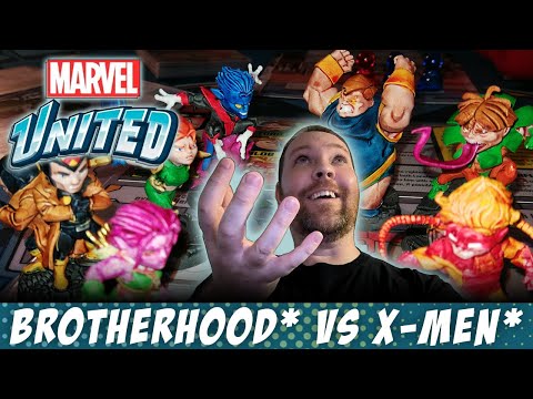 Marvel United: Blob, Pyro, & Toad vs. Nightcrawler, Multiple Man, Blink, & Marrow