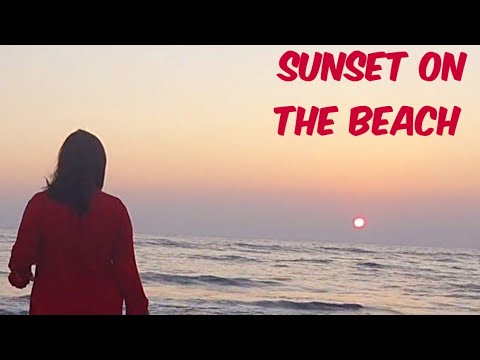 Relaxing Sunset/ Cox's Bazar Sea Beach/Longest Beach of the World/#livelifewithnahar #coxsbazar