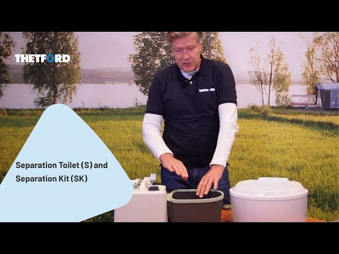 Thetford Separation Toilet and Kit