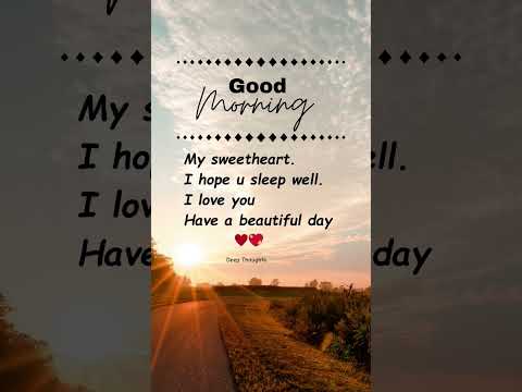 Good morning 🌞 #morning #love #feelings #relationship #deepthoughts #sad #couplegoal #shorts #2025