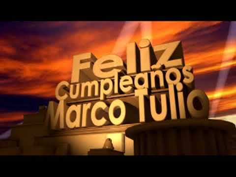 Happy Birthday Marco Tulio