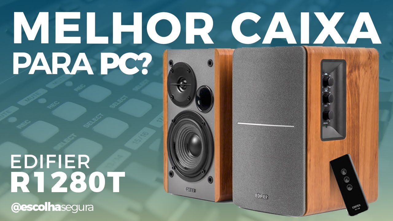 Miniatura da avaliação em vídeo de Caixa de Som Bluetooth Edifier R1280DB 42W Monitor de Áudio Bivolt Preto