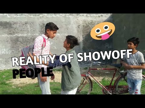 Reality of Showoff People ||FKD COMEDY || Fkd