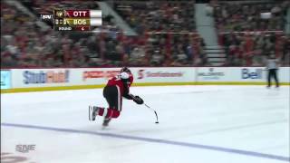 Kaspars Daugavins unorthodox shootout attempt 3/11/13