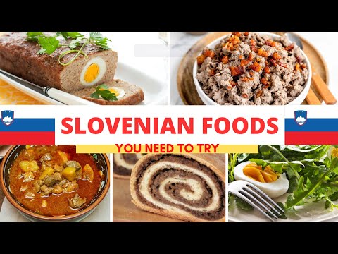 Slovenia Foods | 🇸🇮 | Top Traditional Slovenian Foods | Slovenian Cuisine