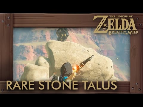 Zelda Breath of the Wild - All Rare Stone Talus Locations
