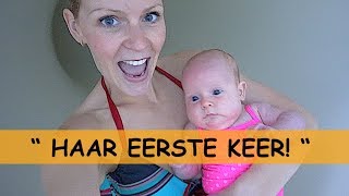 MET BABY VAN GLIJBAAN 👶👙💦 | Bellinga Familie Vlog #1007