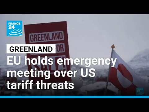 EU ambassadors hold emergency meeting to discuss response to US tariff threats over Greenland