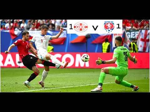 Georgia vs Czech Republic Euro cup 2024 Goals & Highlights