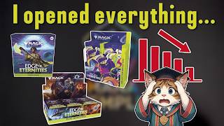 Magic card Edge of Eternities box opening gone wild! These cost HOW much?!