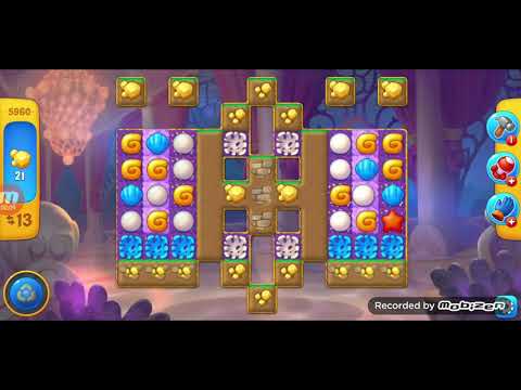 fishdom gameplay / level 5960 / It is like the ads? / thank you