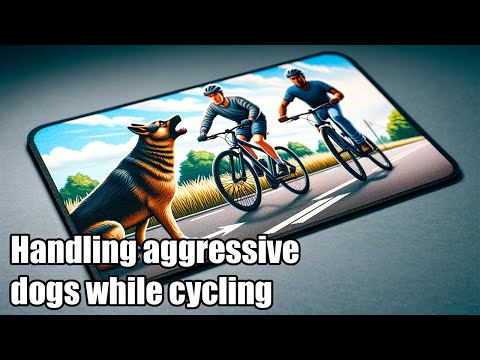 How to deal with aggressive dogs while cycling? Strategies for avoiding dog chases