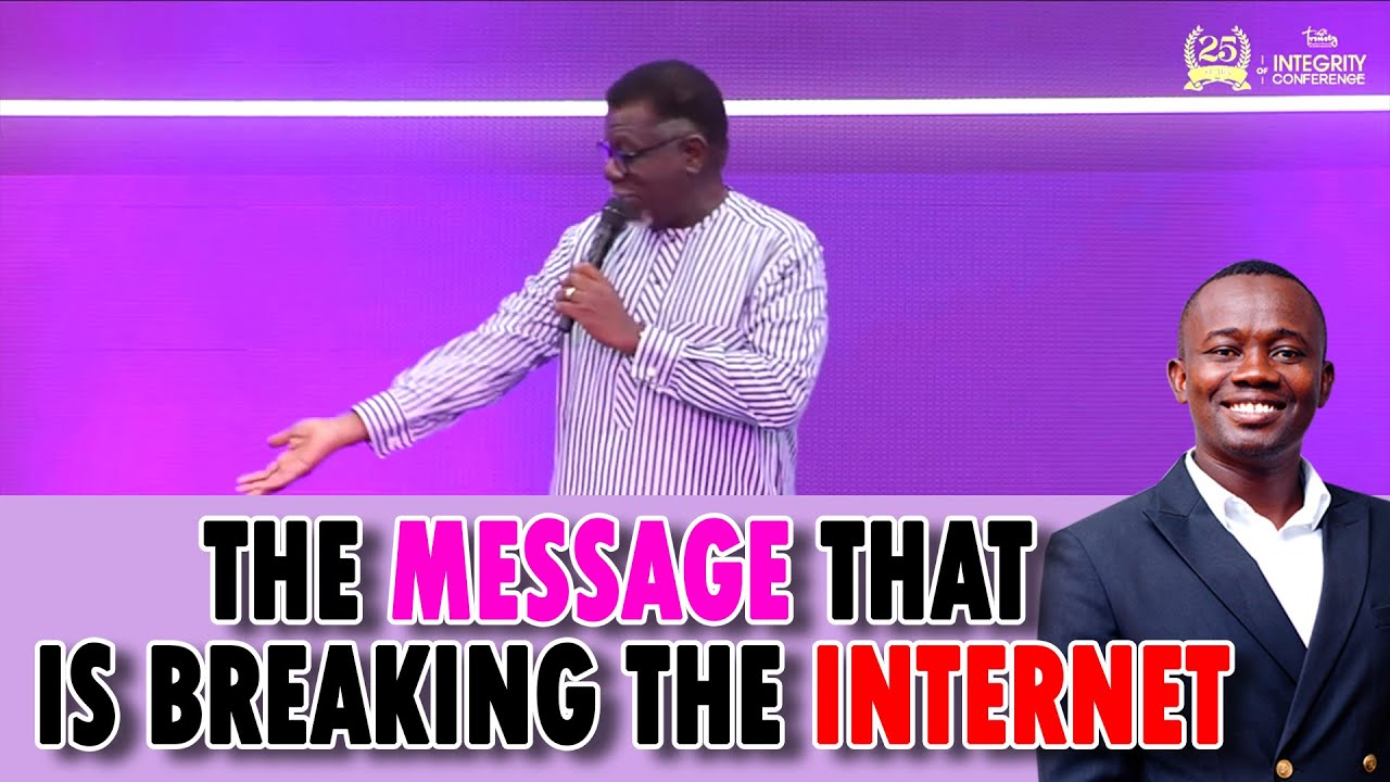 The Pastor Mensa Otabil message that is breaking the Internet