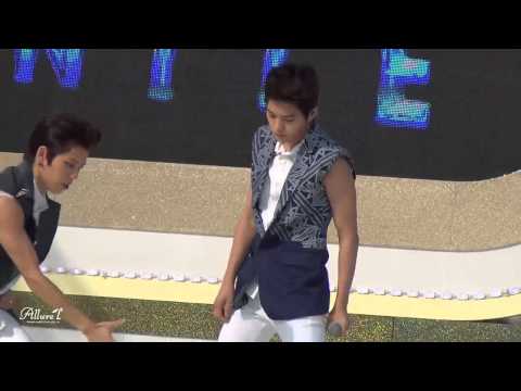 120504 SBS 희망TV  bemine rehearsal 1 명수