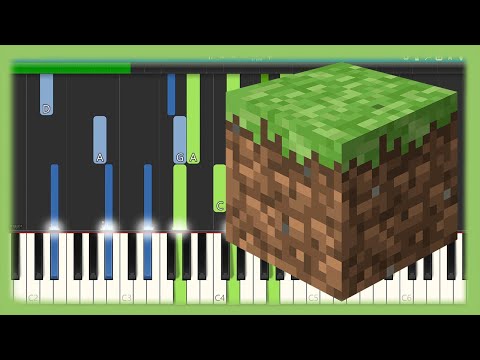 Top Piano Tutorials - Subwoofer Lullaby - Minecraft [PIANO TUTORIAL + SHEET MUSIC]