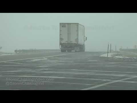 Oakley, KS Blizzard and Crashes - 4/11/2019