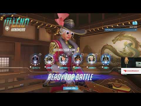 SUREFOUR ASHE GAMEPLAY OVERWATCH SEASON 33 TOP 500