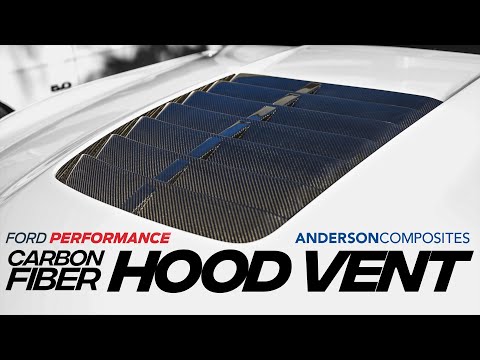 Ford Performance Carbon Fiber Hood Vent Install - 2020 Shelby GT500