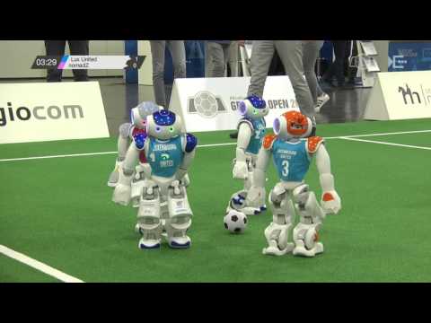 SPL: Luxembourg United – nomadZ [RoboCup German Open 2017]