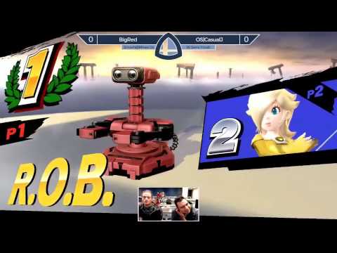 Sm4sh@Mines 54 - BigRed (R.O.B.) Vs. CasualJ (Rosalina & Luma, Duck Hunt) - Winners Semifinals