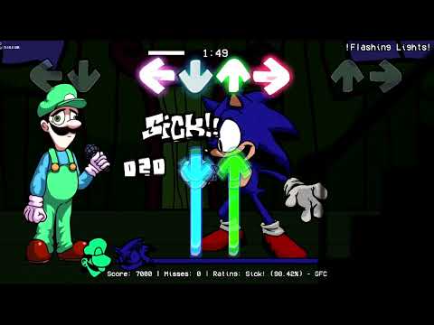 Lost In Obscurity - Manual Blast Mario Mix Playable | Friday Night Funkin'