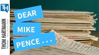 This Letter To Mike Pence Is Frightening Neoliberal Fantasy and it Might Become Reality