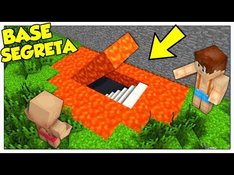 How to Build the Best Secret Passage Under Lava! - Minecraft ITA