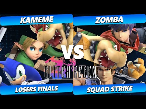 Glitch Regen Losers Finals - Kameme Vs. Zomba - Smash Ultimate Tournament