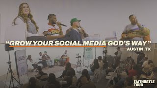 Christian Content Creator Panel | Faithustle Tour | Rohn Starling, Derek Ortiz & Julia Bourque