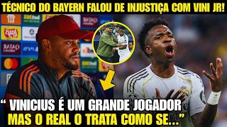 🚨NOSSA! OLHA A FORTE DECLARAÇÃO DO TÉCNICO DO BAYERN SOBRE VINI JR HOJE!