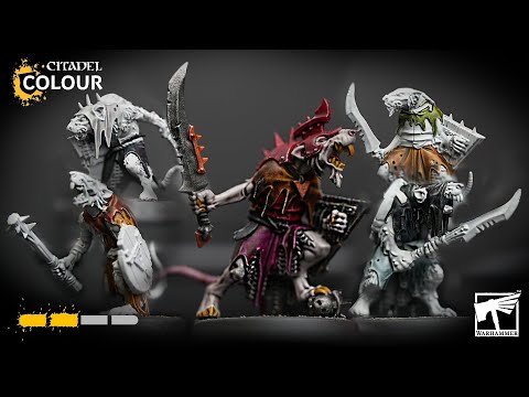 How to Paint: Five Different Skaven Clans | Intermediate | Warhammer Age of Sigmar