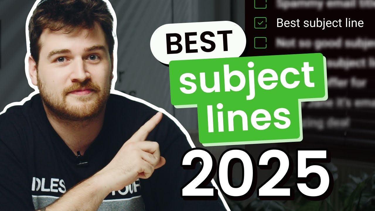 How to write BEST cold email subject lines in 2024
