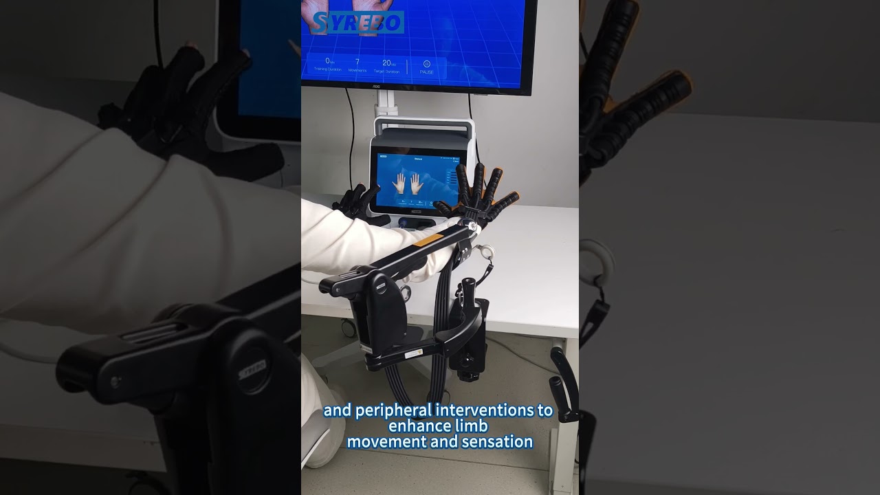 Healthy Hand Drives Affected Hand: Stroke Hand Rehabilitation Exercise