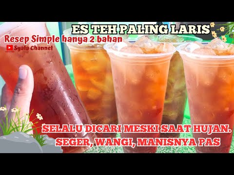 THE BEST-SELLING ICED TEA RECIPE WITH ONLY 2 INGREDIENTS‼️TIPS FOR MIXING IT SO IT'S DELICIOUS AN...