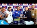 Mumbai MS Dhoni S Iconic 2011 World Cup Winning Six Immortalised At Wankhede Stadium