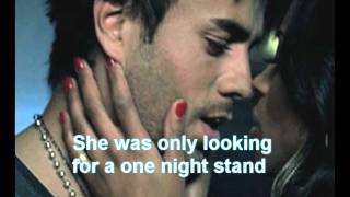 Enrique Iglesias One night stand acustic